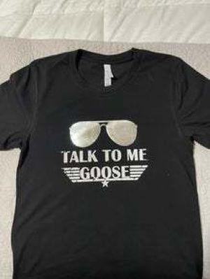 Talk to me Goose Tee - Blue Mimosa Boutique